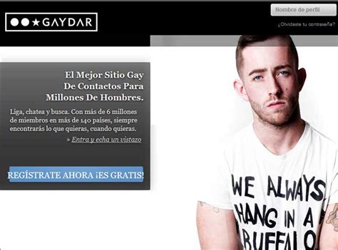 pagina de gays|Gaydar